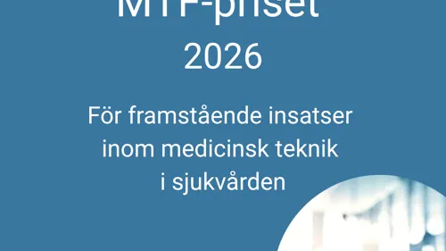 Nu är nomineringen öppen till MTF-priset 2026