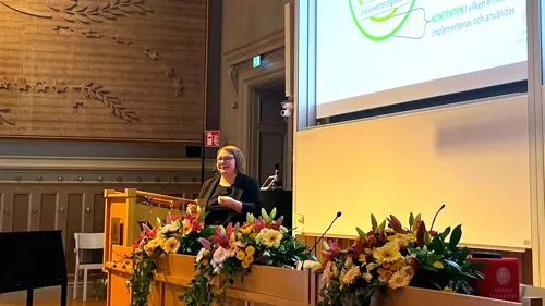SFMIs tidigare ordförande Maria Hägglund ny professor